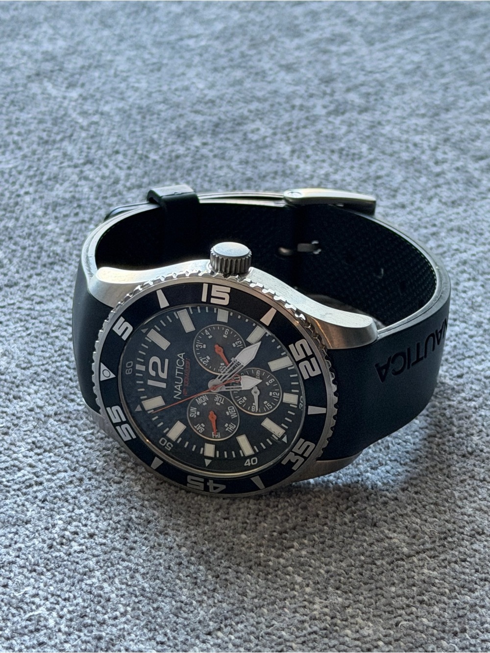 NAUTICA Sport Black Dial Men’s Watch
